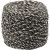Hanfkordel, Stärke: 1-2 mm, Schwarz/Weiß, 150m [HOB-50343]