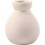 Vase, H 7 cm, Weiß, 6Stck. [HOB-50551]