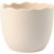 Eierschale, D: 7,5 cm, H 6,3 cm, Weiß, 24Stck. [HOB-50647]