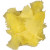 Flauschfedern, Größe 7-8 cm, Gelb, 500g [HOB-51664]