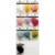 Artificial feathers, L: 15 cm, W: 8 cm, 10x10 packs, asstd. colours [HOB-51807]