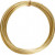 Aluminiumdraht, Stärke: 2 mm, Gold, rund, 10m [HOB-518324]