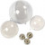 Dekokugeln - Sortiment, D: 5+6+8 cm, 60Stck. [HOB-52144]