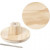 Garderobe, Runde Platte, D: 11 cm, Tiefe 4,5 cm, Kiefernholz, 1Stck [HOB-54406]
