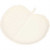 Teller, Lotus-Blatt, Größe 17,5x18,5 cm, H 2 cm, Weiß, 1Stck [HOB-55509]