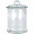 Vorratsglas mit Deckel, 330 ml, D: 8 cm, H 14,5 cm, 10Stck. [HOB-55782]