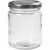 Aufbewahrungsglas, H 9,1 cm, D: 6,8 cm, Transparent, 12Stck., 240 ml [HOB-55909]