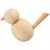 Vogel, H 7,6 cm, Pappel, 1Stck [HOB-56407]