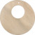 Holzscheibe, D: 50 mm, Lochgröße 2 mm, 4 Stck., China berry [HOB-574890]
