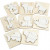 Puzzles, Größe 15x15 cm, Stärke: 19 mm, 8 Stck., Sperrholz [HOB-57601]