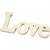Dekorationswort, Love, Größe 23x10 cm, Stärke: 15 mm, 1Stck [HOB-57603]