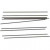 Metallstäbe , D: 2 mm, L 15 cm, 10Stck. [HOB-58024]