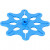 Ballon-Halter, D: 10,3 cm, Blau, 1Stck [HOB-59146]