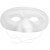 Halbmaske, H 10 cm, B 17,5 cm, 1Stck [HOB-592400]