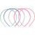 Hair Bands, W: 8 mm, 5 pcs, asstd. colours [HOB-600830]