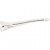 Haarclips, B 4 mm, L 9 cm, Versilbert, 10Stck. [HOB-60089]