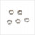 Quetschperlen, D: 2,5 mm, Versilbert, 1000Stck. [HOB-60116]