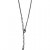 Kette, L 80 cm, D: 1 mm, Schwarz, 1Stck [HOB-60138]