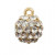 Charms, D: 11 mm, Vergoldet, 1Stck [HOB-60577]
