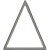 Schmuck Anhänger, Größe 30x36 mm, Stärke: 1,1 mm, Metallic-Hellgrau, dreieckig, 2Stck. [HOB-61266]