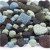 Lavaperlen-Mix, Größe 6-37 mm, Lochgröße 1+2 mm, Türkis, Braun, Hellgrün, Schwarz, 1Sortmt., ca. 890 Stck [HOB-63589]