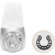 Prägestempel, Größe 6 mm, L 65 mm, Hufeisen, 1Stck [HOB-67568]