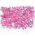 Rocailleperle, Größe 8/0 , D: 3 mm, Pink, 25g, Lochgröße 0,6-1,0 mm [HOB-682321]