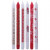 Advent-Kerzen - Sortiment, D: 22 mm, H 30 cm, Weiß, Rot, 24Stck. [HOB-73633]