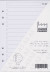 Kalender Füllung A5 Weiß To Do Lists, 6 Ringe (1 St.) [BOP-A5TDW]