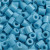 Bügelperlen, Größe 5x5 mm, Lochgröße 2,5 mm, Türkis (10), medium, 1100Stck. [HOB-751100]