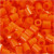 Bügelperlen, Größe 5x5 mm, Lochgröße 2,5 mm, Orange (13), Medium, 6000Stck. [HOB-751131]