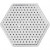 Peg Board, size 17 cm, JUMBO, 1 pc, transparent [HOB-753260]