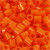 Fotoperlen, Größe 5x5 mm, Lochgröße 2,5 mm, Orange (13), 6000Stck. [HOB-75513]