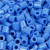Fotoperlen, Größe 5x5 mm, Lochgröße 2,5 mm, Blau (17), 1100Stck. [HOB-755170]