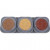 Cake Makeup - Palette, 3x35g [HOB-77062]