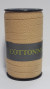 Kräuselband Cottonnade Gold 10mm x 20 meter (1 Rolle) [HV-CTN10GO]