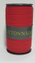 Kräuselband Cottonnade Rot 10mm x 20 meter (1 Rolle) [HV-CTN10R]