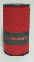 Kräuselband Cottonnex Rot Glitzer 10mm x 20 meter (1 Rolle) [HV-CTX10R]