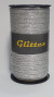 Kräuselband Glittex Silber Glitzer 5mm x 50 meter (1 Rolle) [HV-GTX5SI]
