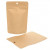 Standbodenbeutel Kraft Kompostierbar 10,2x6x15,2cm | 57 Gramm (100 Stück) [ZBGEK2]
