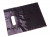 Polytragetaschen Schwarz 20,3x25,4cm extra starke Griffe - PE 45 Mikron (50 Stück) [H810BK4]