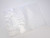 Polytragetaschen Frost 20,3x25,4cm extra starke Griffe - PE 45 Mikron (50 Stück) [H810FT4]
