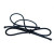 Dekorative Schleifen Schwarz 40,5cm (50 Stück) [16SB]