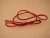 Dekorative Schleifen metallisch Rot 40,5cm (50 Stück) [16MR]