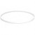 Dekorative Schleifen dehnbares Vinyl Transparent 40,5cm (50 Stück) [16CVL]