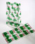 Bedruckte Beutel Weihnachtsbäume 8,9x5,1x19,1cm mit Seitenfalten (100 Stück) [G3CTR]