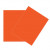 Glückwunschkarten Orange 21,6x27,9cm (50 Stück) [PC409]