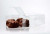 Klarsichtschachteln für Pralinen 7x3,7x7cm mit Einsatz (100 Stück) [CNDY227]