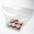 Polytragetaschen für 6 Cupcakes 45,6x22,9x30,8cm mit Druckverschluss (100 Stück) [CZHB1]