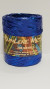 Kräuselband Raffia Metal Blau 200 meter (1 Rolle) [HV-RAM200BL]